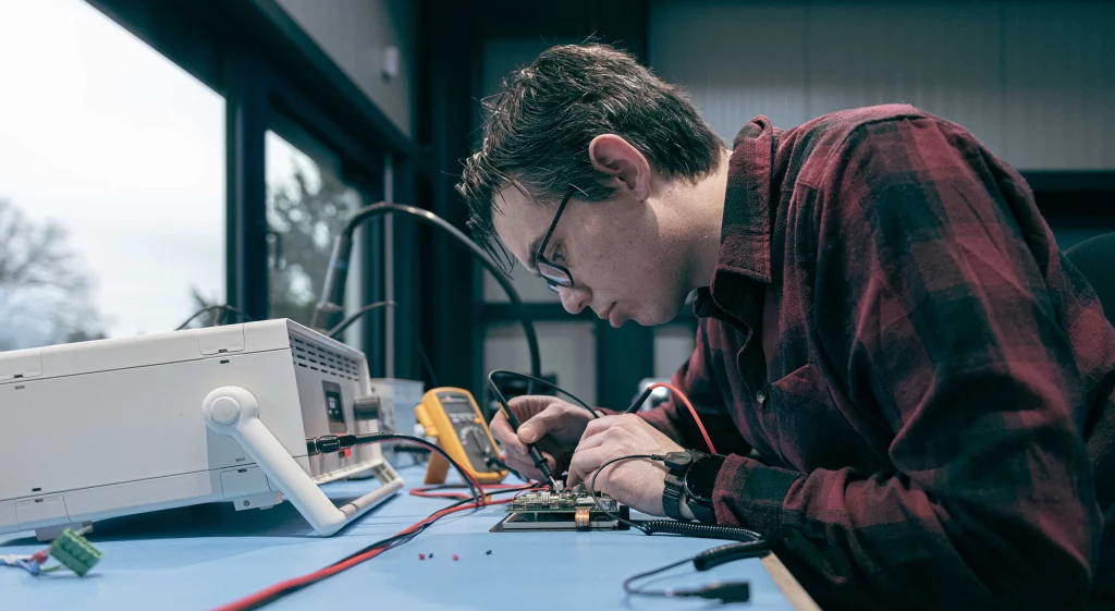 Elektronica bij PCiD