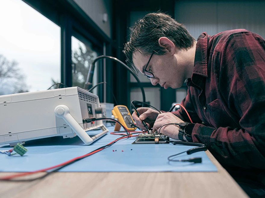 Elektronica bij PCiD